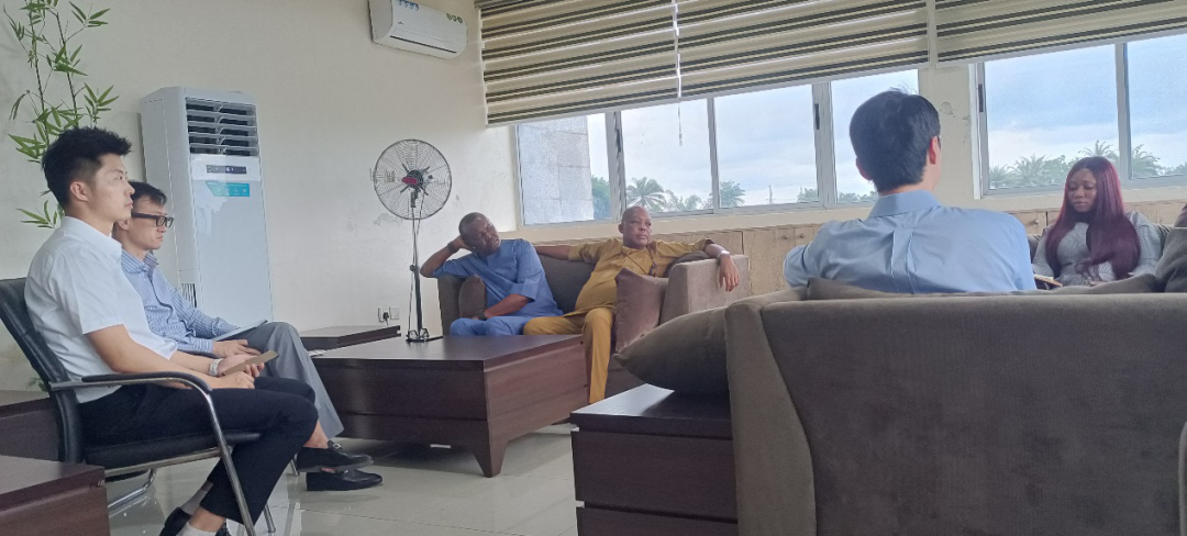 大禹電氣副總經(jīng)理周駿率隊赴尼日利亞Geometric電力集團開展商務(wù)會談