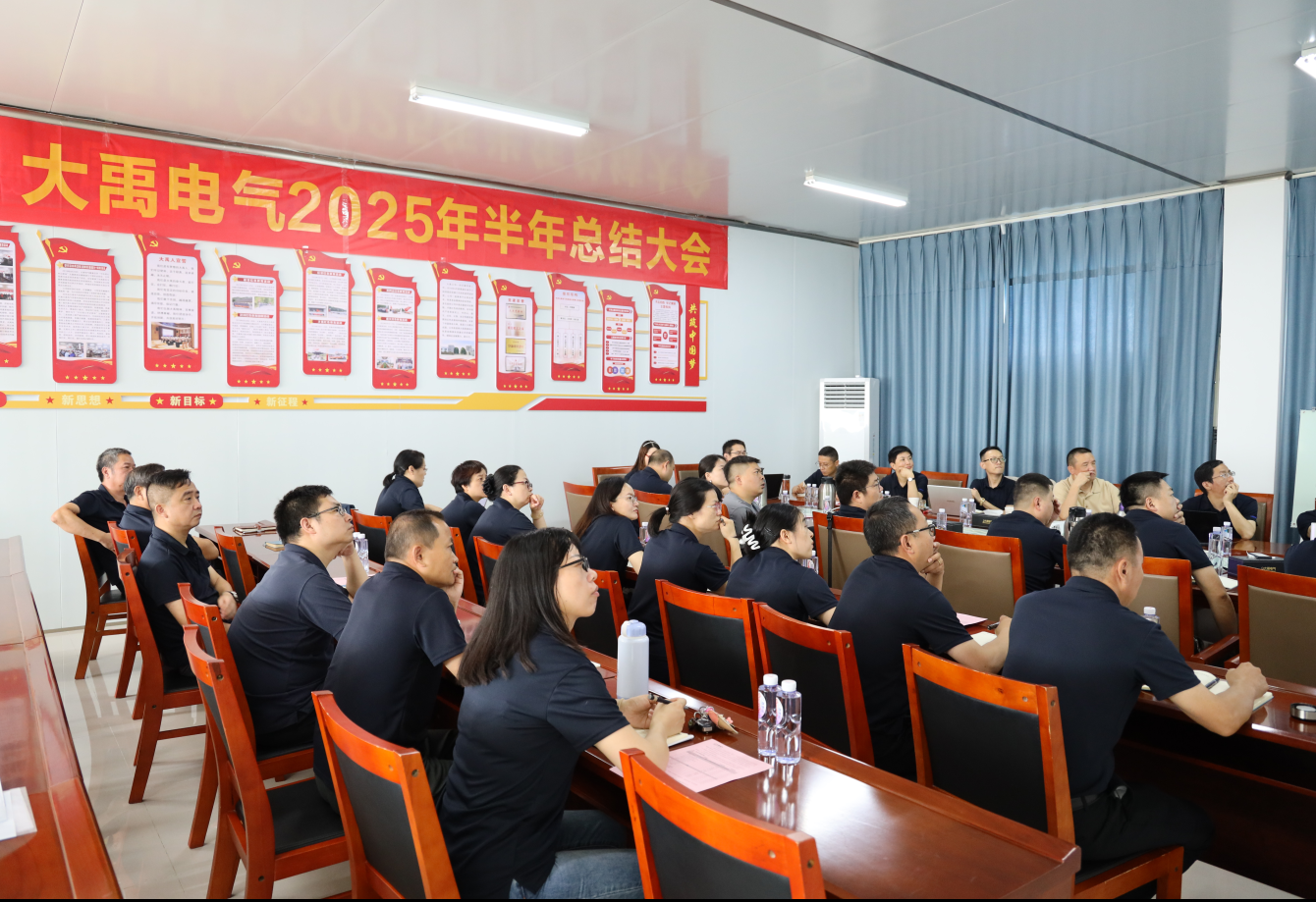凝心聚力啟新程 砥礪奮進譜新篇——大禹公司2025年半年工作總結(jié)會圓滿召開